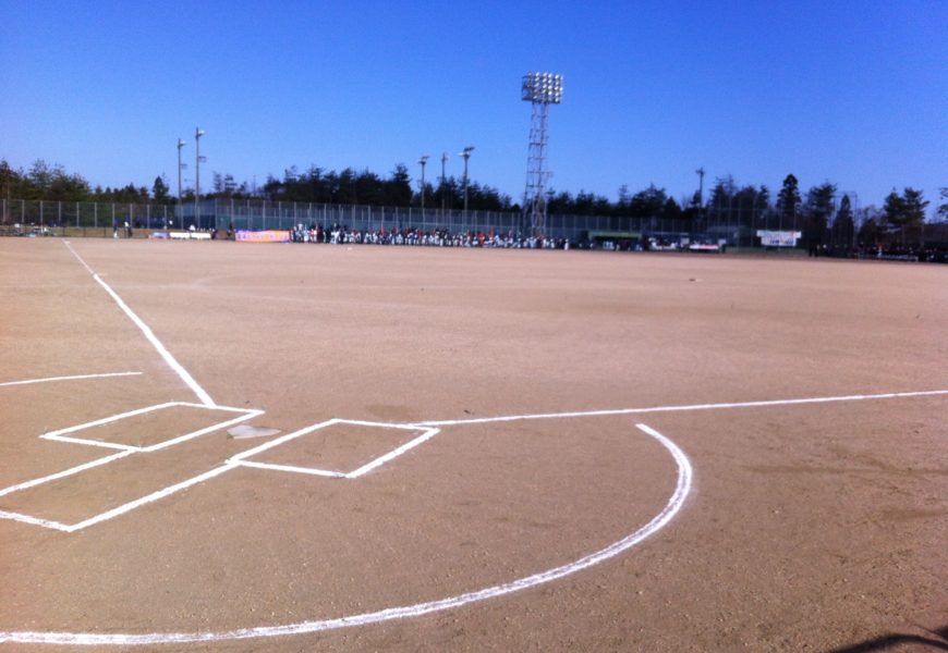 新しい少年野球チームに入団しました